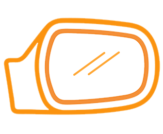 Door mirrors icon