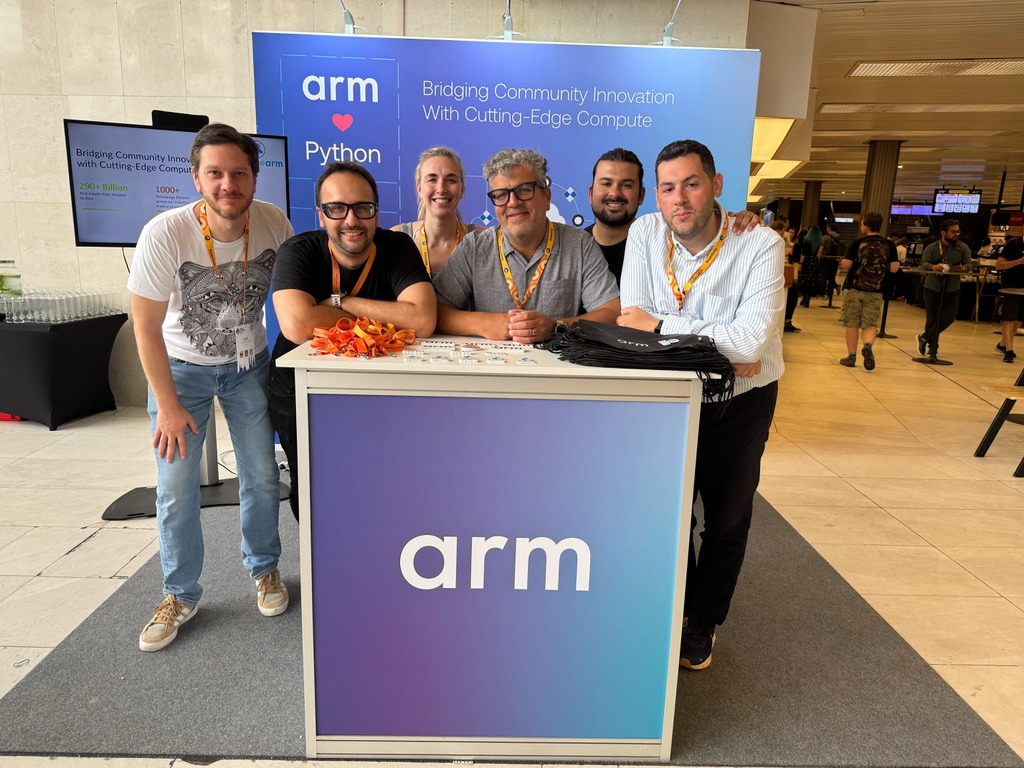 EuroPython Arm Booth